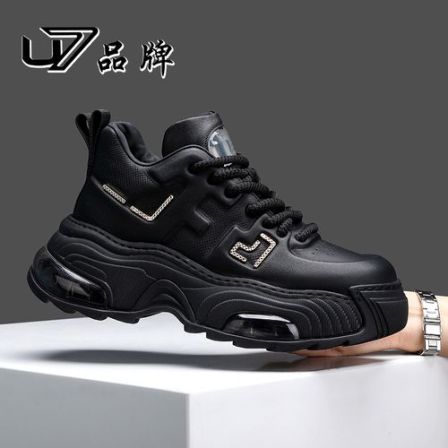 U7品牌男鞋  好鞋相伴  真皮休闲运动鞋