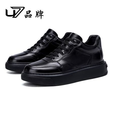 U7品牌男鞋 好鞋相伴 真皮休闲运动鞋