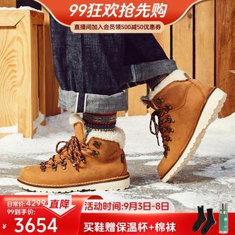 【全新冬季女款Mountain Pass】DANNER马丁靴羊剪绒保暖防水女鞋 