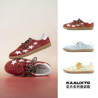 【达人专属】Kaalixto花卉德训鞋星星鞋经典情侣透气春夏情侣百搭