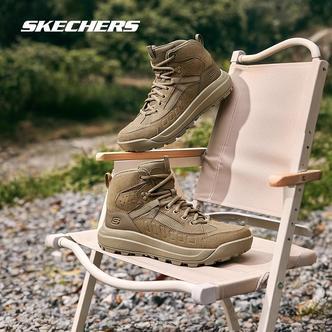 Skechers斯凯奇男士高帮运动鞋轻质回弹保暖舒适运动休闲鞋210898