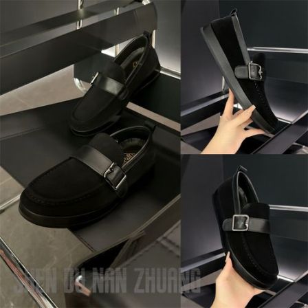 ｜牛皮·磨砂休闲·轻奢超轻软弹磨砂皮休闲皮鞋25Q963