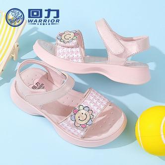回力童鞋旗舰店2025夏季新款女童舒适凉鞋时尚公主鞋软底沙滩鞋FX