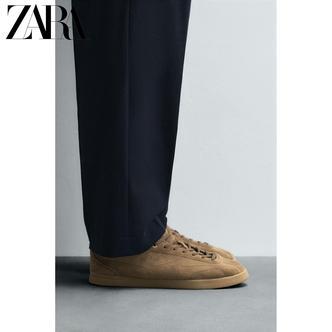 ZARA25秋季新款 男鞋 皮革轻便鞋 2240620 700