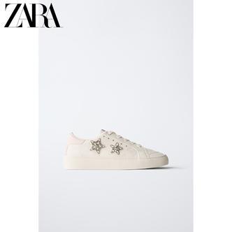 ZARA25秋季新款 童鞋 星星橡胶底运动鞋 2409630 001