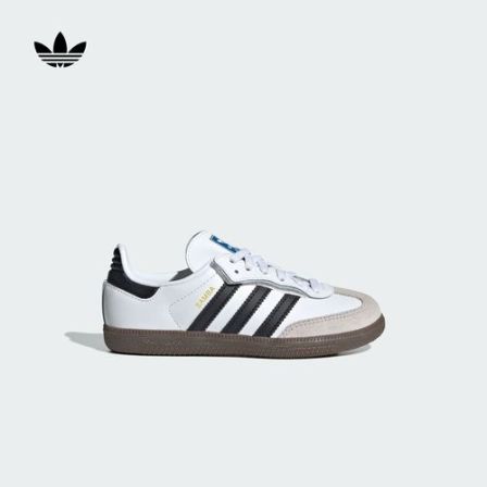 「 T头鞋」adidas阿迪达斯官方儿童鞋小童运动鞋 SAMBA OG JQ6391
