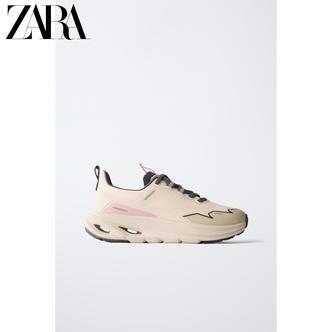 ZARA25秋季新款 童鞋 鞋底细节装饰运动鞋 2307630 102