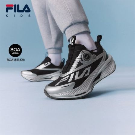FILA斐乐男女大童【超跑5T】2025秋季户外跑步运动鞋K15B542103