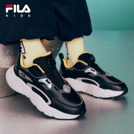 FILA斐乐男女大童【火星鞋】秋季时尚潮流防滑运动跑步鞋K55B441102