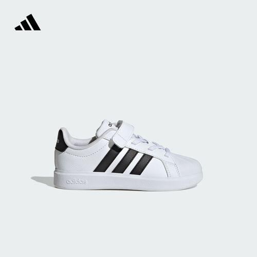 adidas阿迪达斯官方男女小童魔术贴休闲运动鞋 STREETTALK JQ6144主图