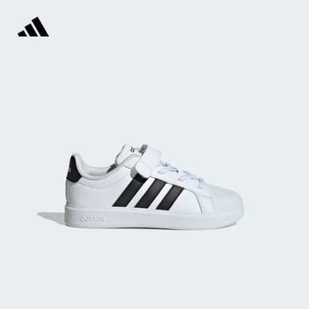 adidas阿迪达斯官方男女小童魔术贴休闲运动鞋 STREETTALK JQ6144