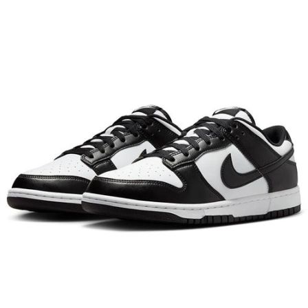 【耐克专属】NIKE男子DUNK LOW RETRO黑白熊猫休闲板鞋 HF5441-100