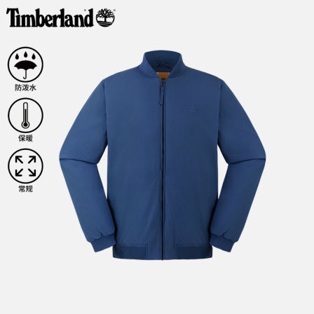 Timberland添柏岚官方男装飞行夹克户外防泼水保暖轻薄棉服|A5M9T