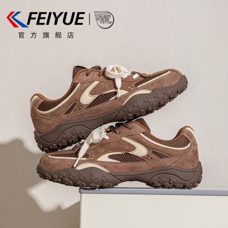 feiyue/飞跃女鞋运动登山女2025秋季新款爆款赛车透气休闲德训鞋