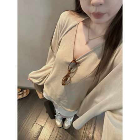 徐秋阳  麦田开衫  秋季新款百搭时尚休闲显瘦显白开衫YM360