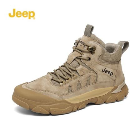 JEEP/吉普高帮男鞋2025秋季新款时尚百搭运动休闲鞋户外徒步登山