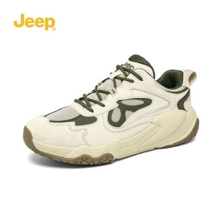 JEEP/吉普男鞋新款秋冬季休闲板鞋男厚底增高登山休闲运动鞋男子