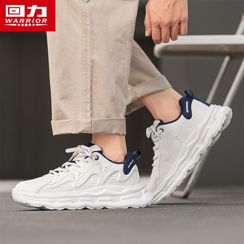 Warrior/回力男鞋时尚休闲鞋休闲减震秋季增高厚底潮流老爹鞋子男主图