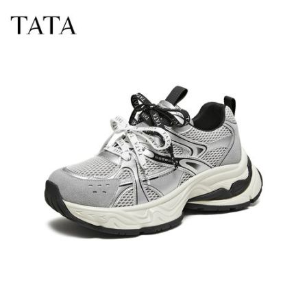 TATA他她2025秋新款商场同款百搭老爹鞋潮酷休闲运动女鞋CJU01CM5