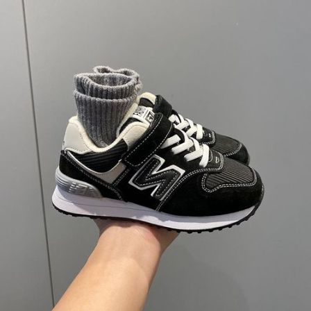 巴拉AJ官网春秋款2025新款nb574春秋儿童运动鞋宝宝单鞋男童鞋