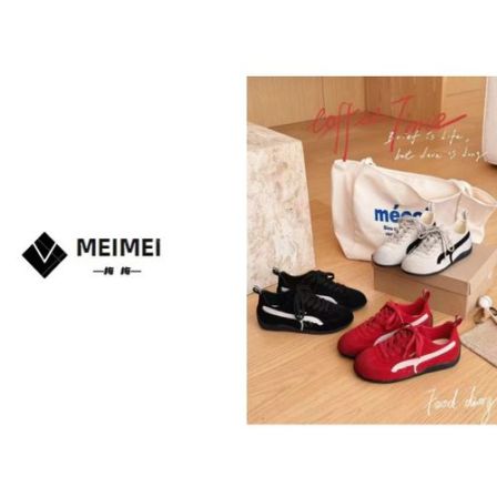 XMM.【真皮复古德训鞋】时尚百搭潮流洋气宽松休闲软底鞋Z6900-1830
