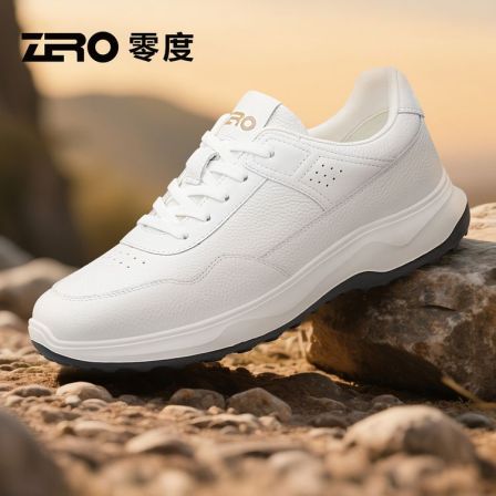 ZRO零度轻量化舒适型高端男鞋2025秋季新款轻盈缓震增高小白鞋男
