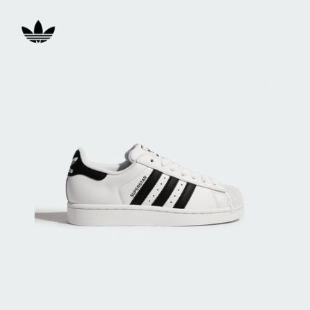 adidas阿迪达斯官方三叶草男大童贝壳头板鞋 SUPERSTAR II JQ4098