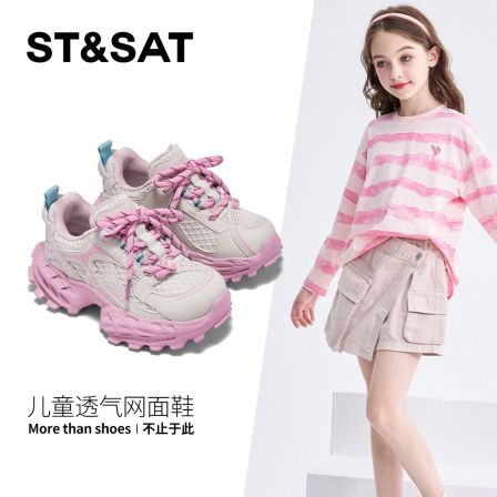 St&Sat/星期六女童鞋子老爹鞋爆款儿童透气运动鞋女孩网面跑步鞋
