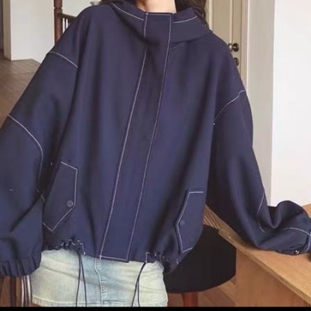 【墨涵精选】新款女士简约时尚减龄显瘦休闲外套199