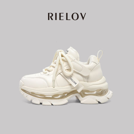 【RIELOV】增高8cm时尚潮流百搭女士休闲鞋 12729 