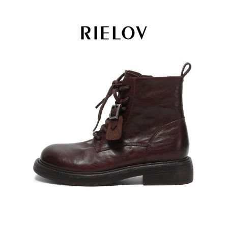 【RIELOV】增高4cm时尚潮流百搭女士马丁靴 055