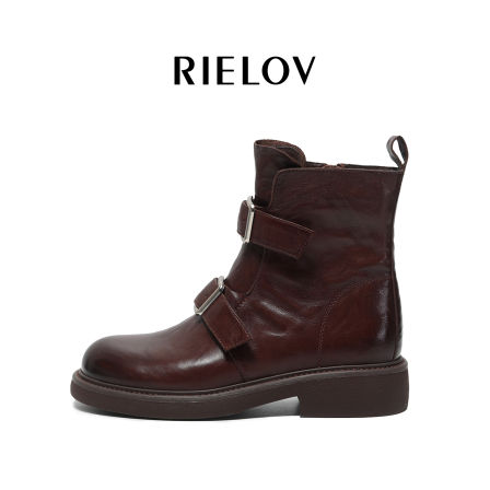 【RIELOV】增高4cm时尚潮流百搭女士马丁靴 058