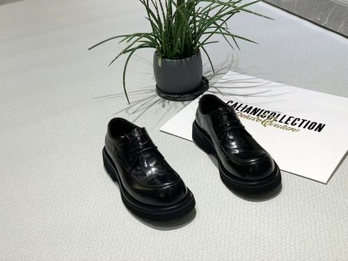 欧货男士英伦厚底增高时尚圆头休闲百搭高品轻便商务秋季皮鞋