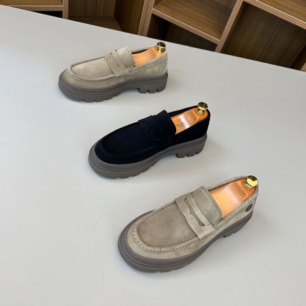 商务简约百搭舒适品味男士乐福鞋休闲皮鞋
