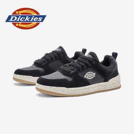 Dickies2025秋季新款百搭时尚休闲板鞋潮流男士透气低帮圆头板鞋