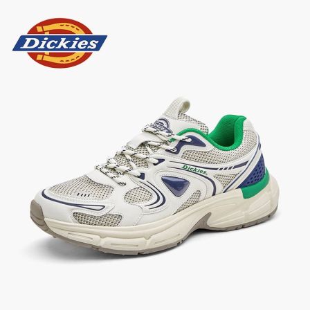 Dickies老爹鞋男舒适防滑运动鞋百搭厚底鞋秋季流光风透气男鞋