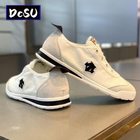 【香港DcSU&Shoes官方正品】夏季新款低帮布面透气轻便休闲阿甘鞋