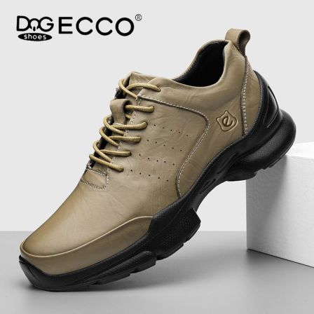 DQGECCO爱步特伦旗舰男鞋秋季真皮休闲健步鞋37小码冬季透气皮鞋