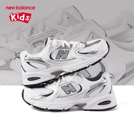 NEW BALANCE530系列 中性慢跑鞋中大童白银百搭潮流运动鞋530SB1