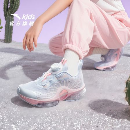 安踏儿童女大童UFO7.0跑鞋2025秋季网面防滑耐磨缓震犟弹运动鞋子