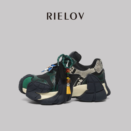 一号店●RIELOV增高6cm时尚潮流百搭女士休闲鞋 75607 