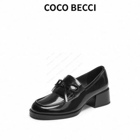 COCO BECCI  2025秋冬新款甜酷百搭玛丽珍单鞋