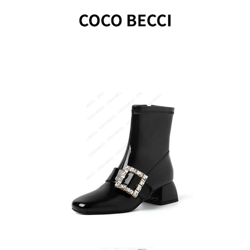 COCO BECCI 25秋新款甜酷风气质百搭短靴主图