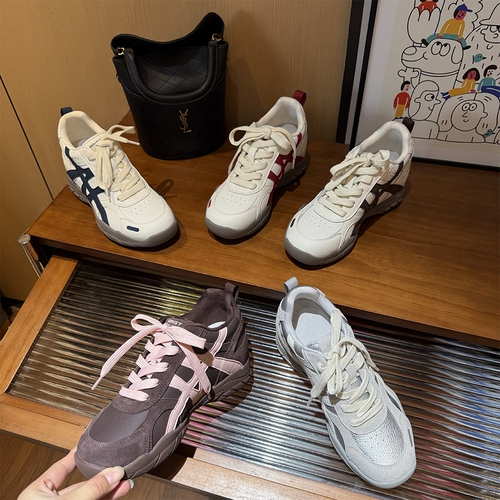 范小洛+7cm阿甘鞋小个子内增高女鞋休闲运动鞋2025秋季新款增高鞋主图