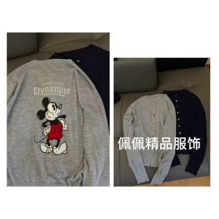 佩佩JA 【米奇开衫】针织衫 Y13662 6096067时尚休闲秋季设计感