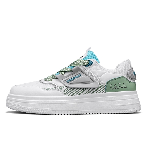 德尔惠鞋子男款夏季新款网面板鞋户外软底增高运动鞋时尚休闲男鞋主图