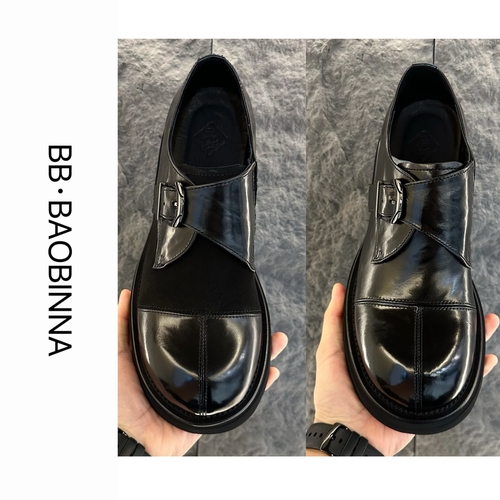 春夏新款｜男士经典百搭舒适一脚蹬休闲皮鞋（厚底）98518主图