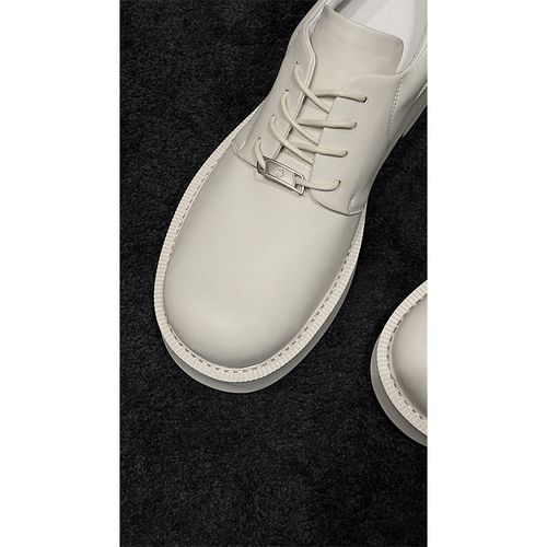 龙叨叨 2025新款cleanfit德比鞋高级感厚底休闲百搭大头鞋皮鞋男主图