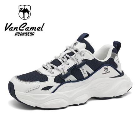 【森弟推荐XX】VANCAMEL/西域骆驼情侣运动鞋网面夜光跑步鞋XYLT001