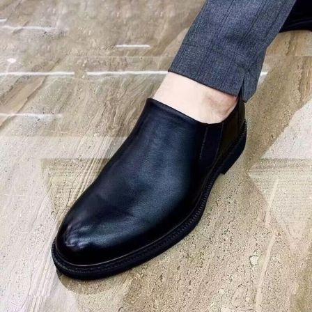 木林森【万达撤柜】男鞋新款皮鞋男士真皮商务透气正装休闲